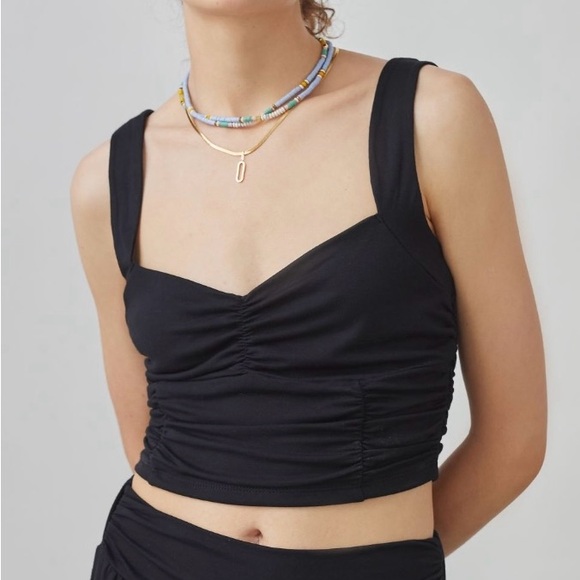 Anthropologie Maeve Wide Leg Trouser and Top Set Size M - Picture 3 of 4